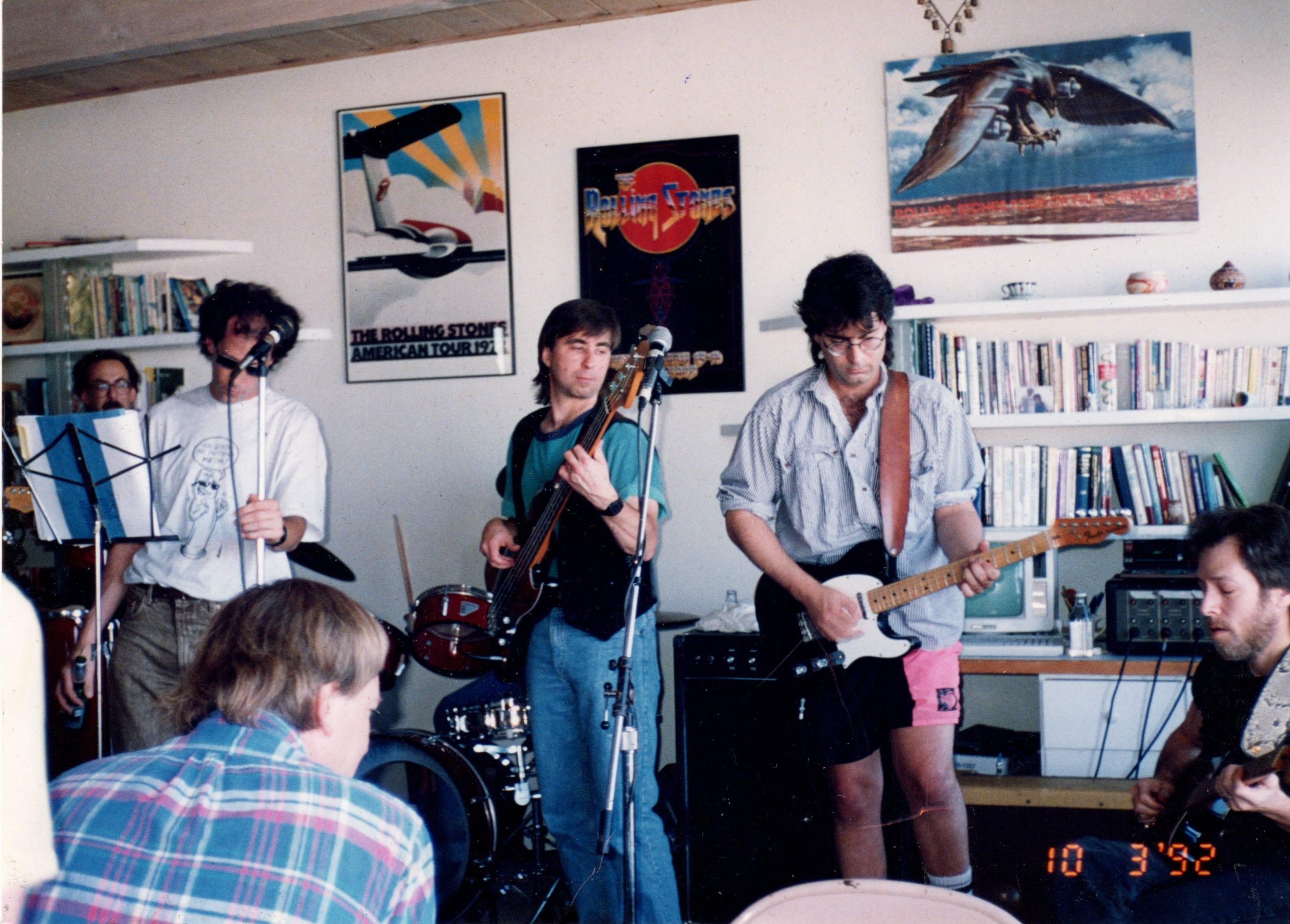 Phil and friends jamming with Harvey Mandel